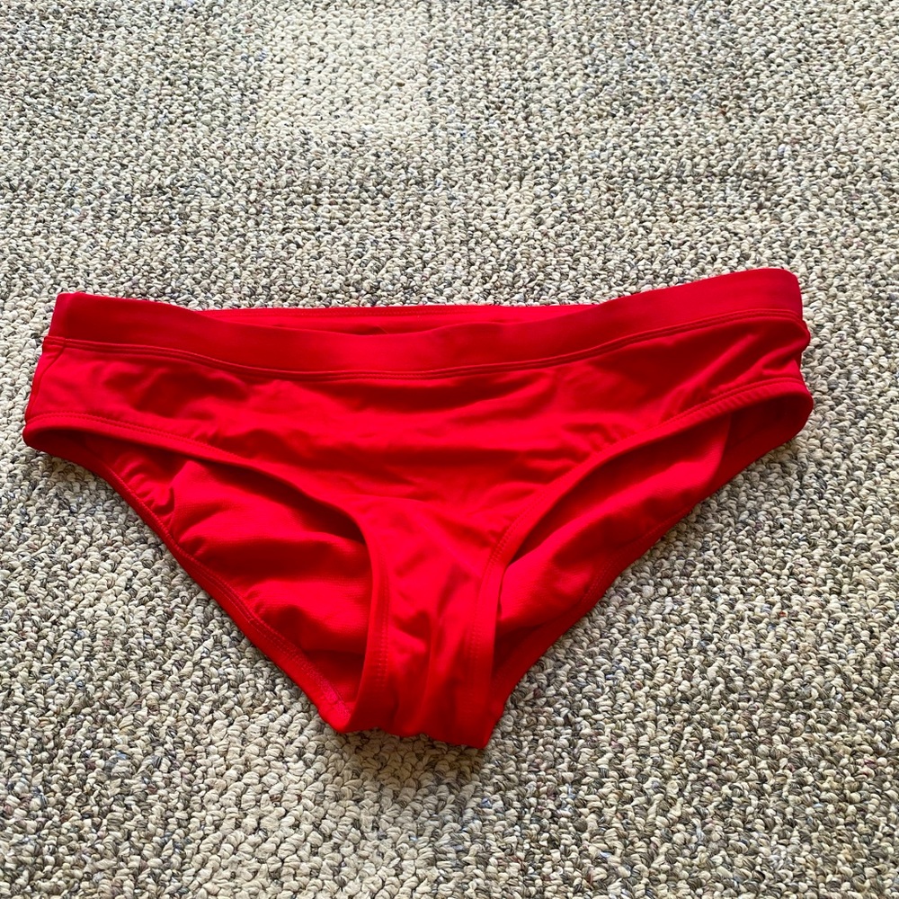 Womens Red Bikini Bottoms